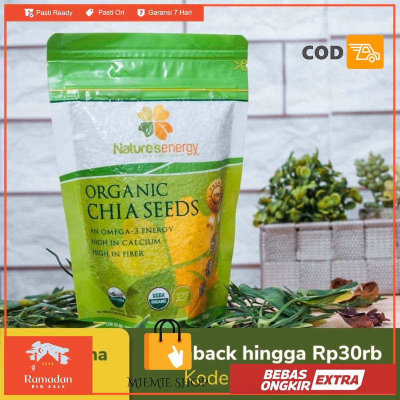 

Nature`s Energy Organic Black Chia Seed Peru - 250g