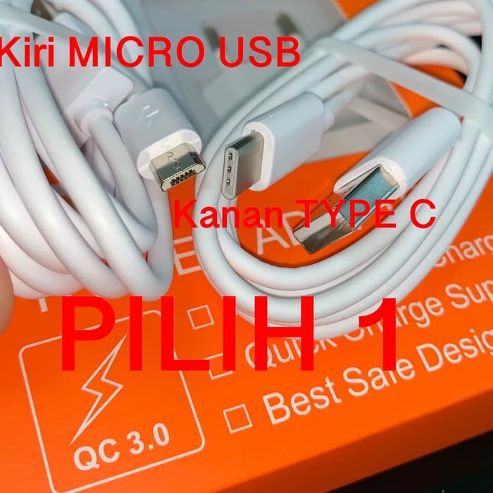 CHARGER XIAOMI ORIGINAL FAST CHARGING QC 3.0 5V 2.5A / 9V 2A FAST 18W
