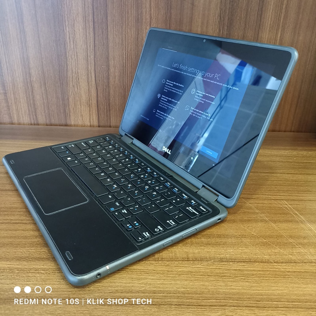 LAPTOP MURAH DELL LATITUDE 11 3190 2IN1 TOUCHSCREEN INTEL PENTIUM N5000 8GB 256GB SSD WIN 10 PRO