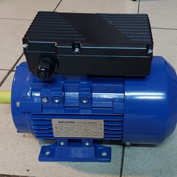 Terlaris Elektromotor Bologna 0,5 Hp 4 Pole 1 Phase