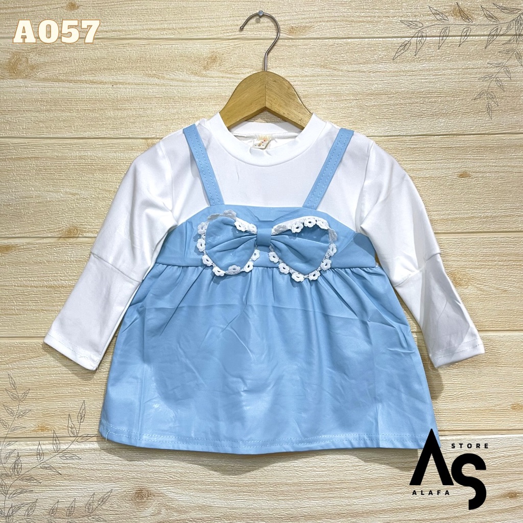 Dress anak perempuan Import A057