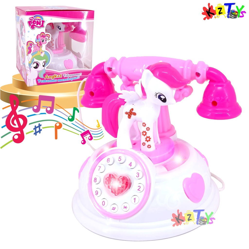 MAINAN TELEPHONE MUSIC LITTLE PONY