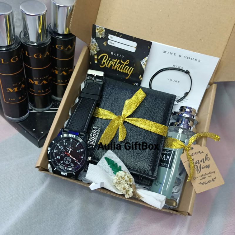 SET HADIAH HAMPERS COWOK | GIFTBOX COWOK HADIAH ULANG TAHUN
