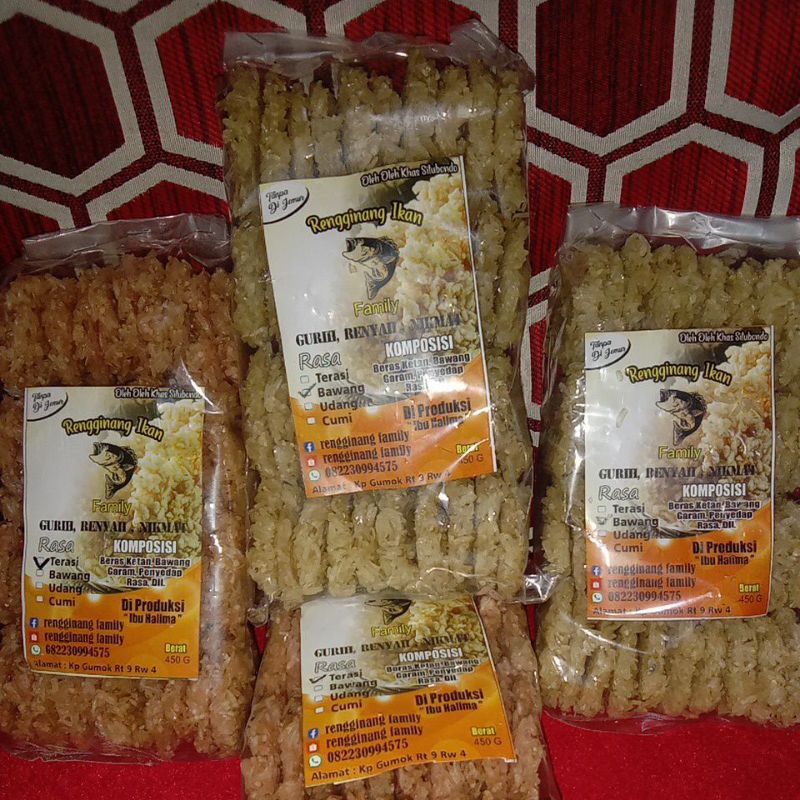 

Rengginang Ikan Mentah Mekar Tanpa Dijemur Oleh-Oleh Khas Situbondo