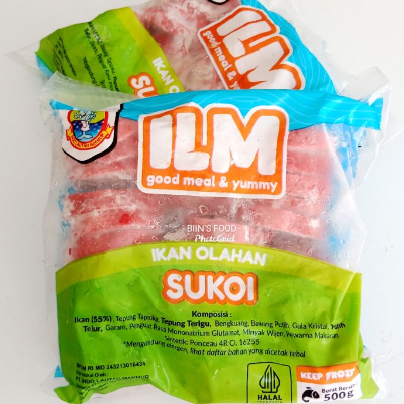 

Sukoi Merah ikan olahan