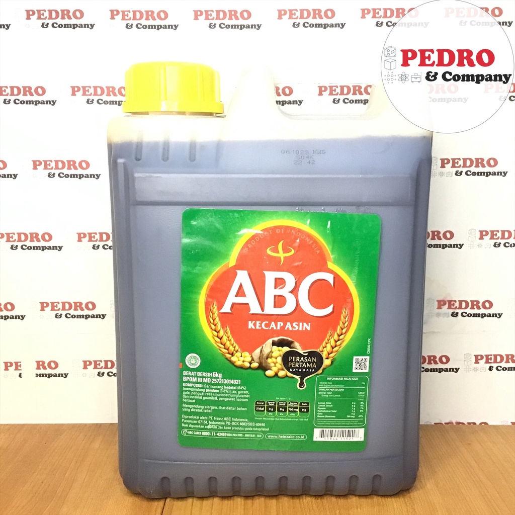 

ABC kecap asin 6 kg - soy sauce saos