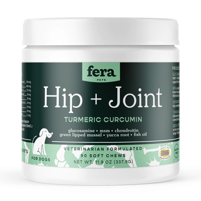 Terlaris Fera Pet Organics - Hip Joint Support