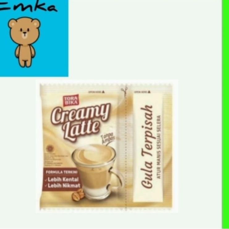 

TERBARU torabika creamy latte 25 gram isi 10 biji