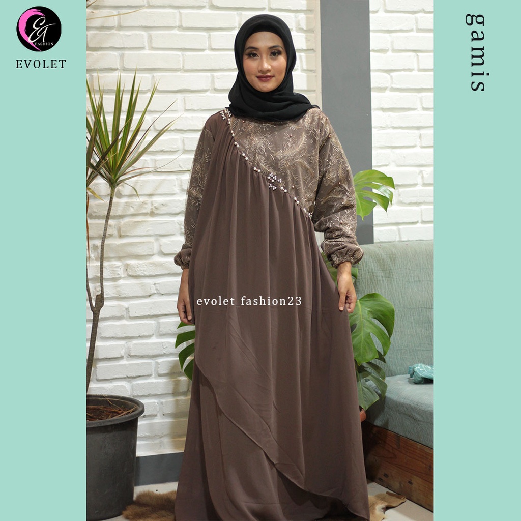 baju gamis cantik wanita muslimah terbaru baju lebaran