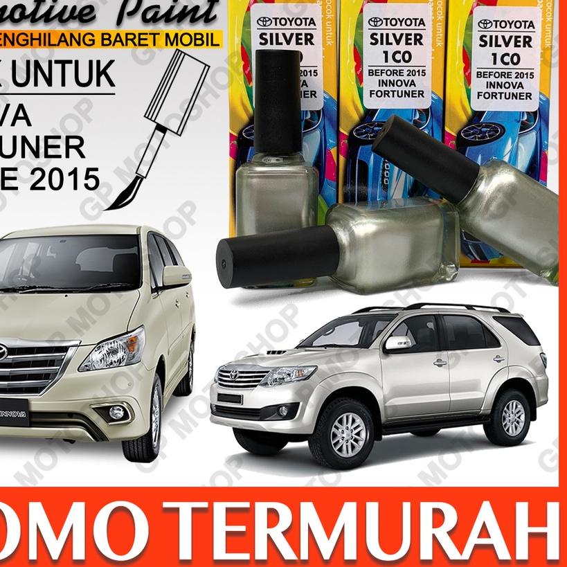 ❆ TOYOTA SILVER 1C0 CAT OLES PENGHILANG BARET MOBIL LECET GORES CAT SILVER METALIK INNOVA FORTUNER ➾