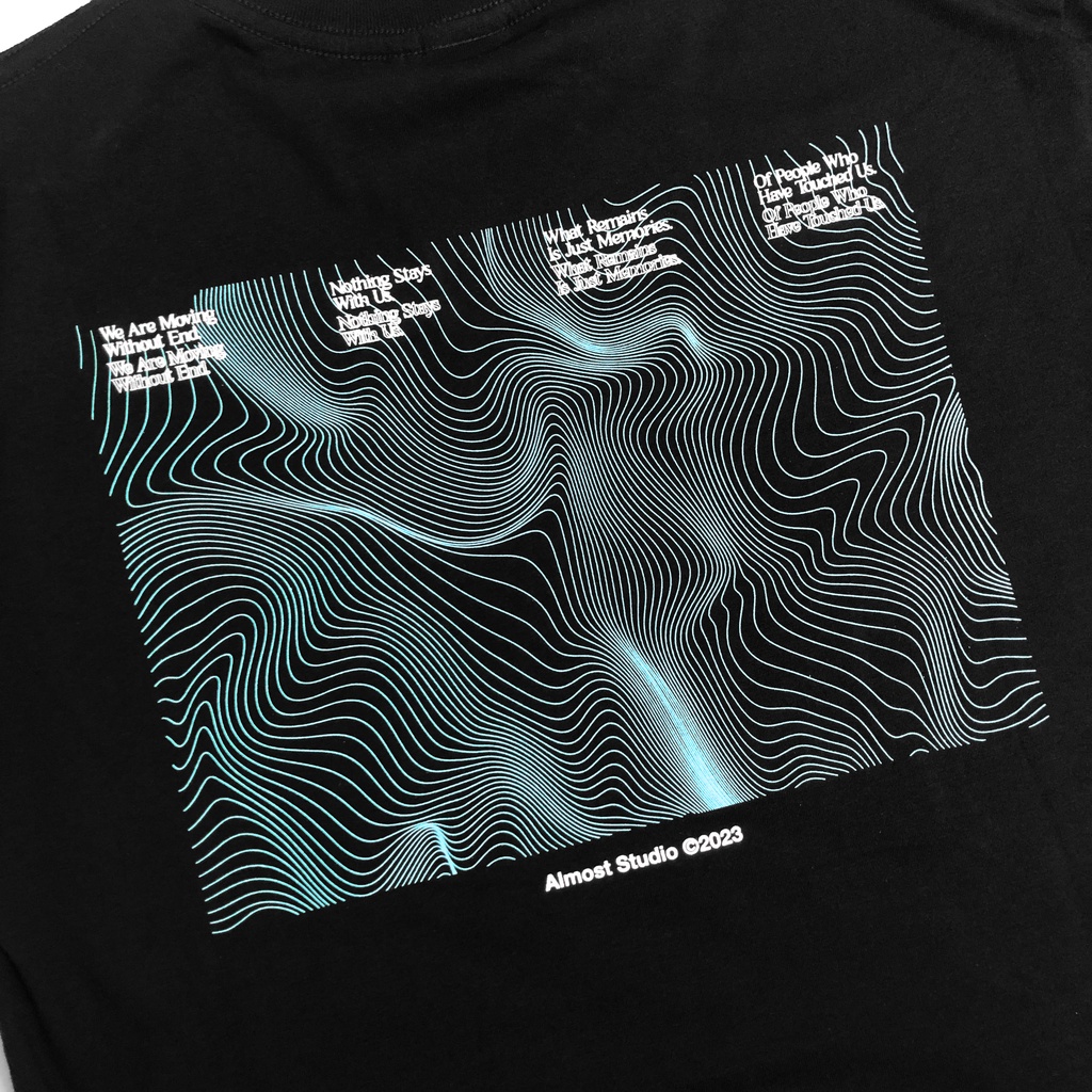 Almost Studio - T-Shirt - Remains - Black