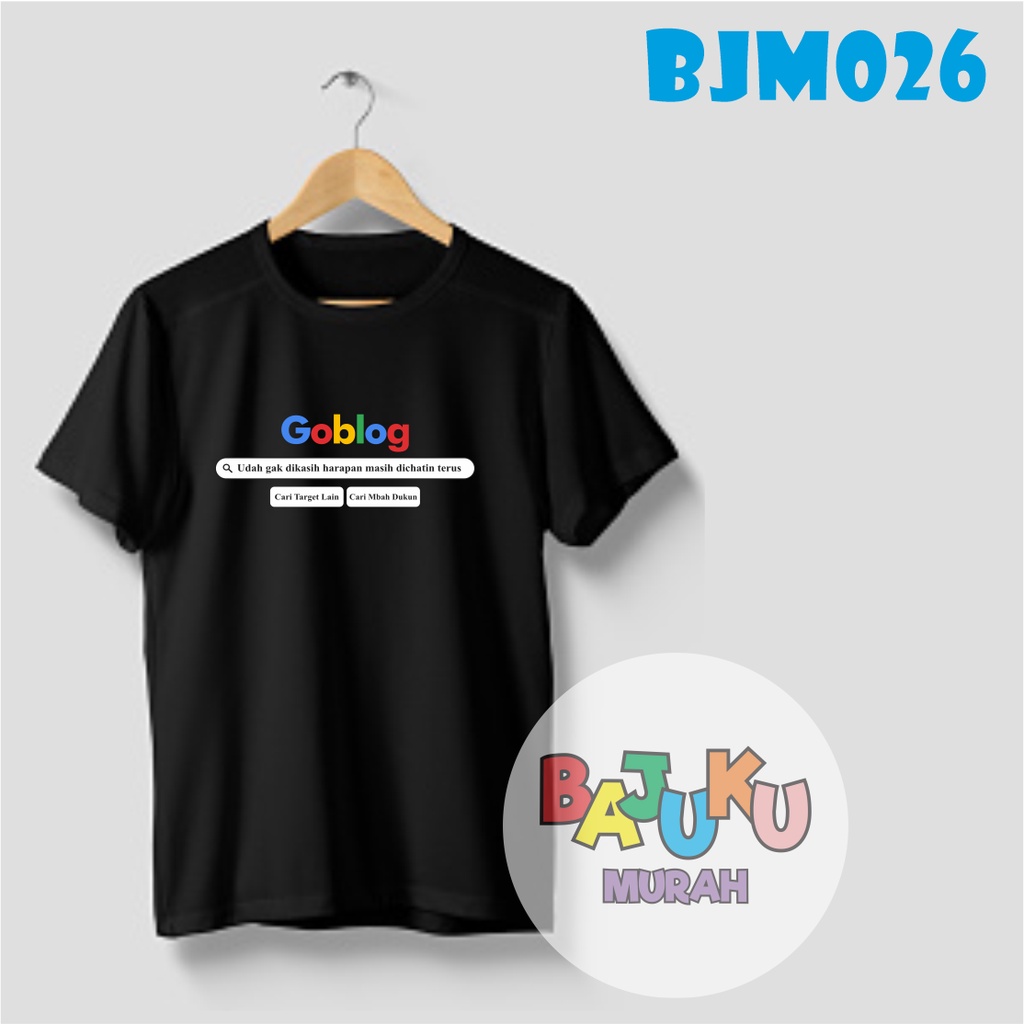 Kaos PLESETAN GOOGLE LOGO Kaos Distro COMBED 30S UK S-3XL