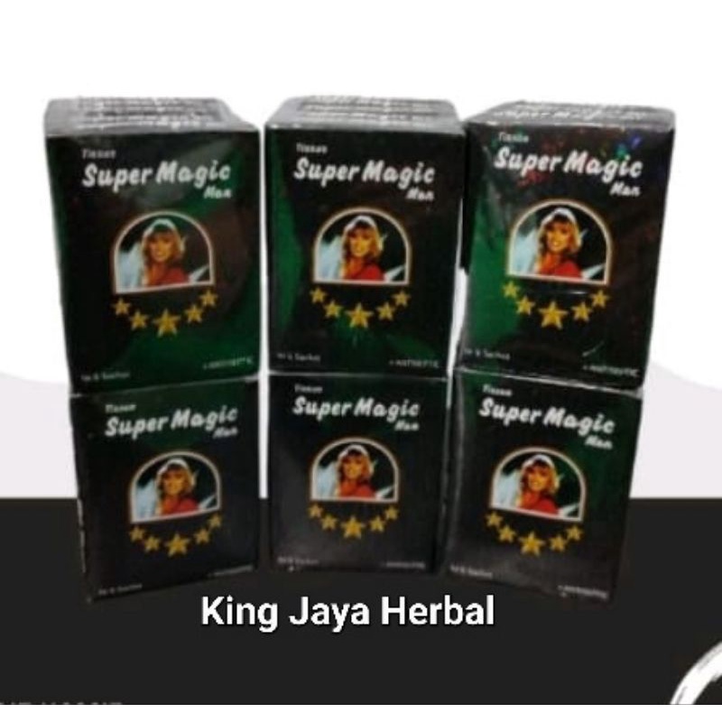 Tissue Tisu Magic Mejik Tisu Pria 1 Slop isi 10 Box