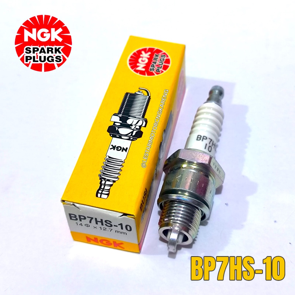 BUSI MOTOR NGK STANDARD BP7HS-10 ORIGINAL 100% F1ZR RXKING TORNADO RXK