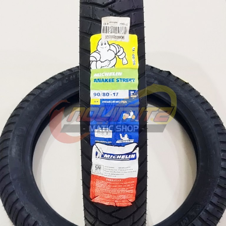 Ban Motor Michelin Anakee Street 90/80 - 17 Tubeless