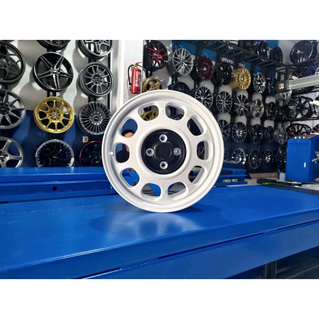VELG MOBIL HSR WHEEL TYPE KLG R16 LEBAR 7 RATA YARIS JAZ FRED VIOS DLL