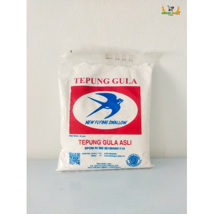 

Tepung Gula SWALLOW MERAH 400 Gram (KECIL) BPOM RI ✅