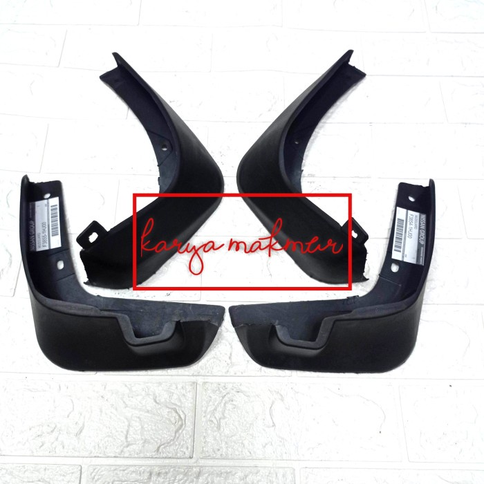 MARCH MUDGUARD MUD GUARD KARPET LUMPUR BAN OEM NISSAN - DEPAN KIRI BARU