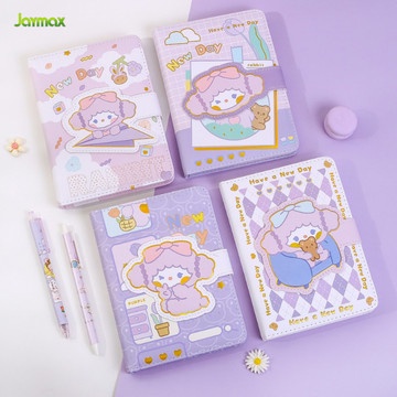 

Magnetic Notebook Diary Purple Doll / Buku Agenda Jurnal Lucu - a, small