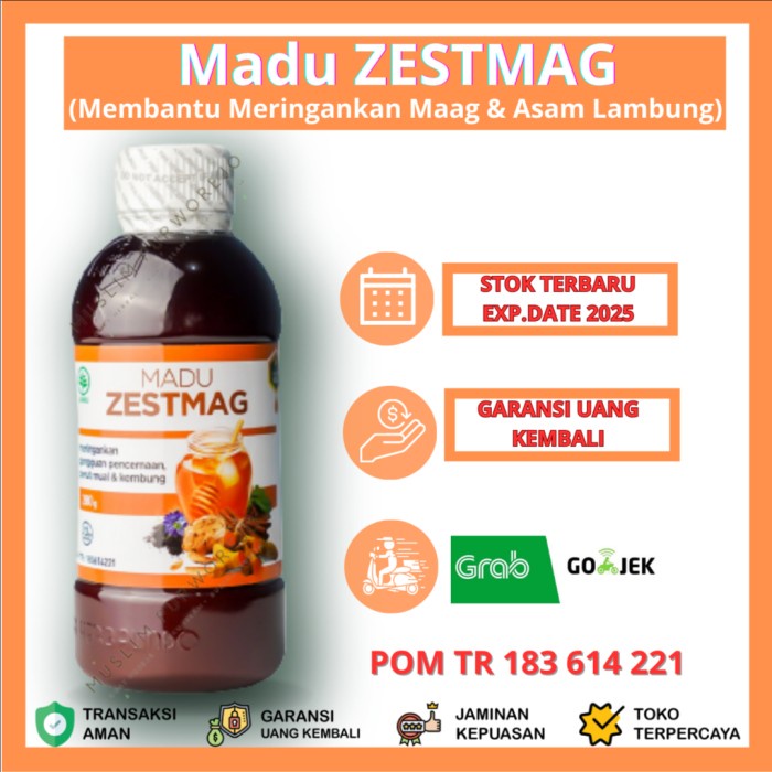 

[Ready Stock]- Madu Zestmag - Madu Lambung Madu Maag Gerd Reaksi Cepat