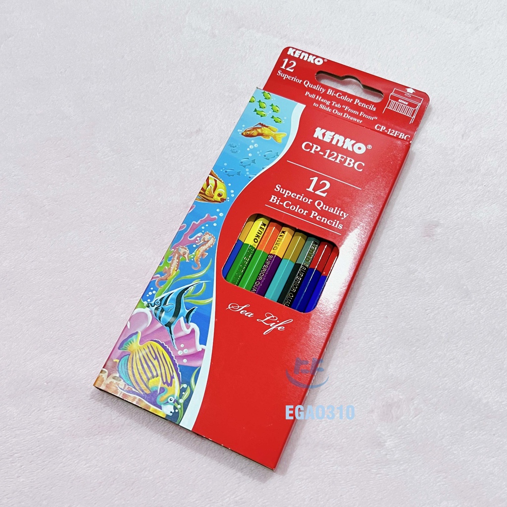 

Pensil Warna - Kenko 12 Bi-colour CP12FBC