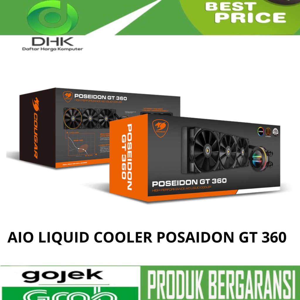 COUGAR AIO LIQUID COOLER POSAIDON GT 360