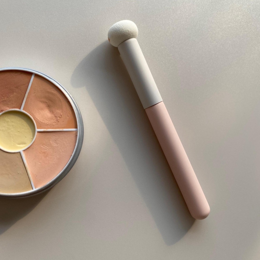 MMM Beauty Blender Concealer Brush Spons Make up Tool Mini Kuas Foundation Travel Jamur Blush Brushes Makeup Murah Import