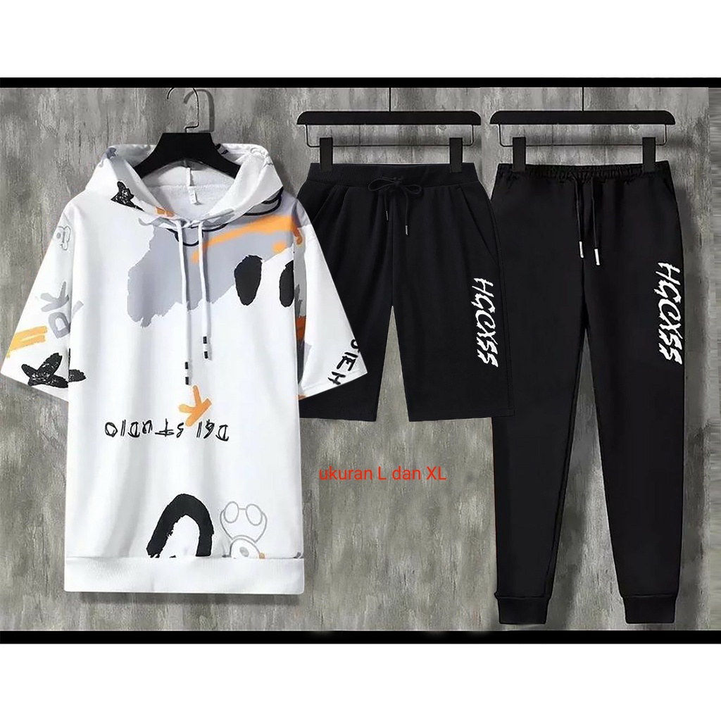 AMOSJKT28.SETELAN SET/SETELAN 3IN1/SETELAN HOODIE JOGGER