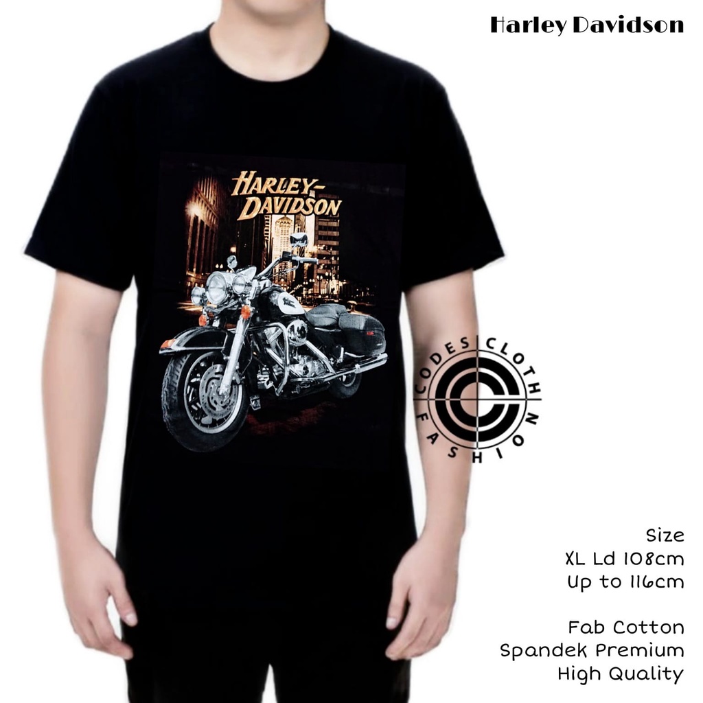 Black Tshirt Kaos Casual Simple True Project XL