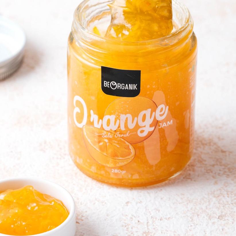 

♢ Beorganik Orange Jam / Selai Jeruk 280gr ☟