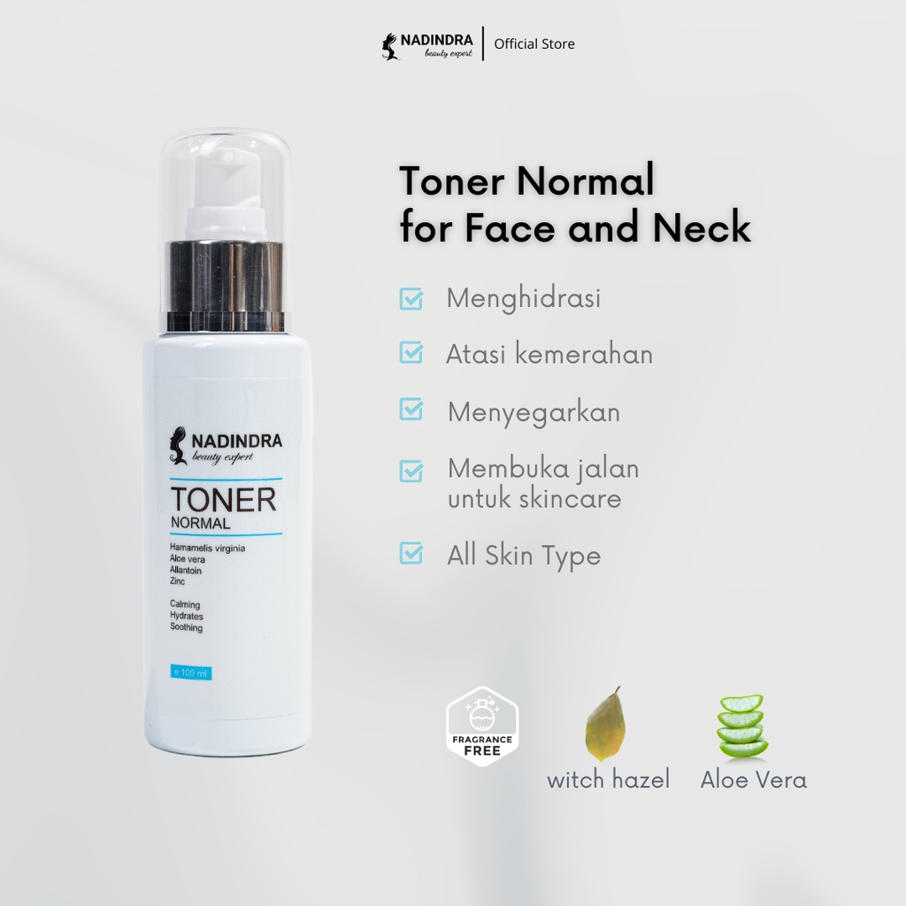 Nadindra Beauty Expert Toner Normal - hydrating and refreshing