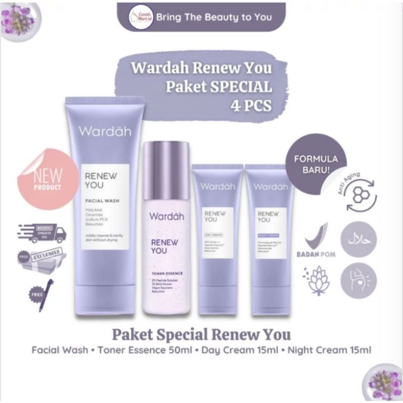 Paket Wardah Renew You Series kecil