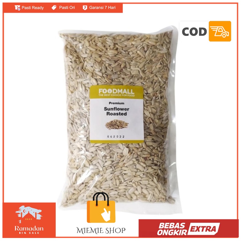 

Roasted Sunflower Seed 1 kg / Biji Bunga Matahari Panggang 1000 gram