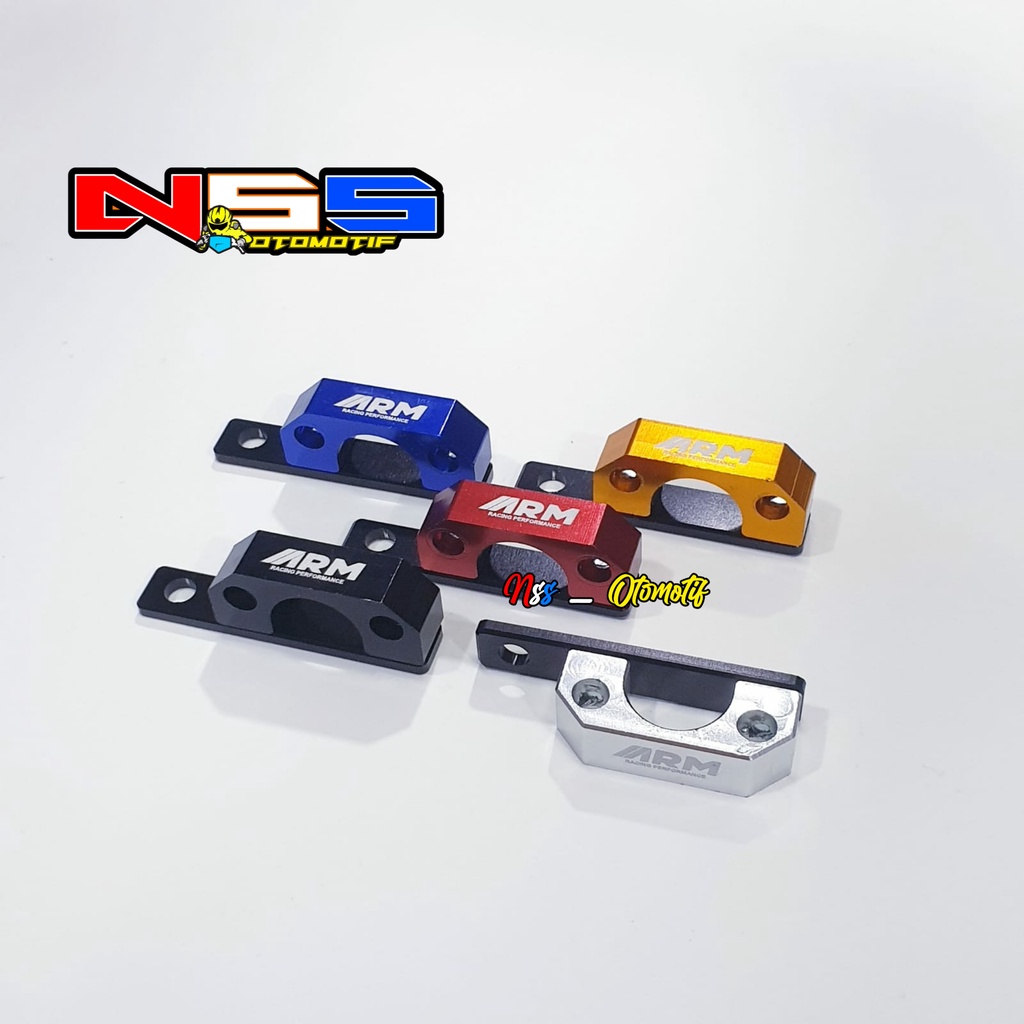 Breket Selang Rem ARM Breket Selang Rem Variasi Depan Mio Beat Vario Nmax Ninja Bebek Matic Moge Uni
