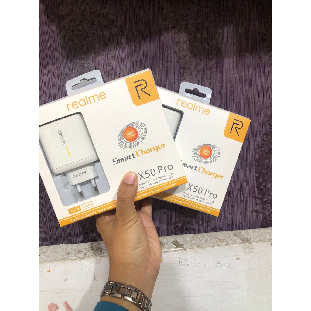 CHARGER REALME X50 PRO ORIGINAL