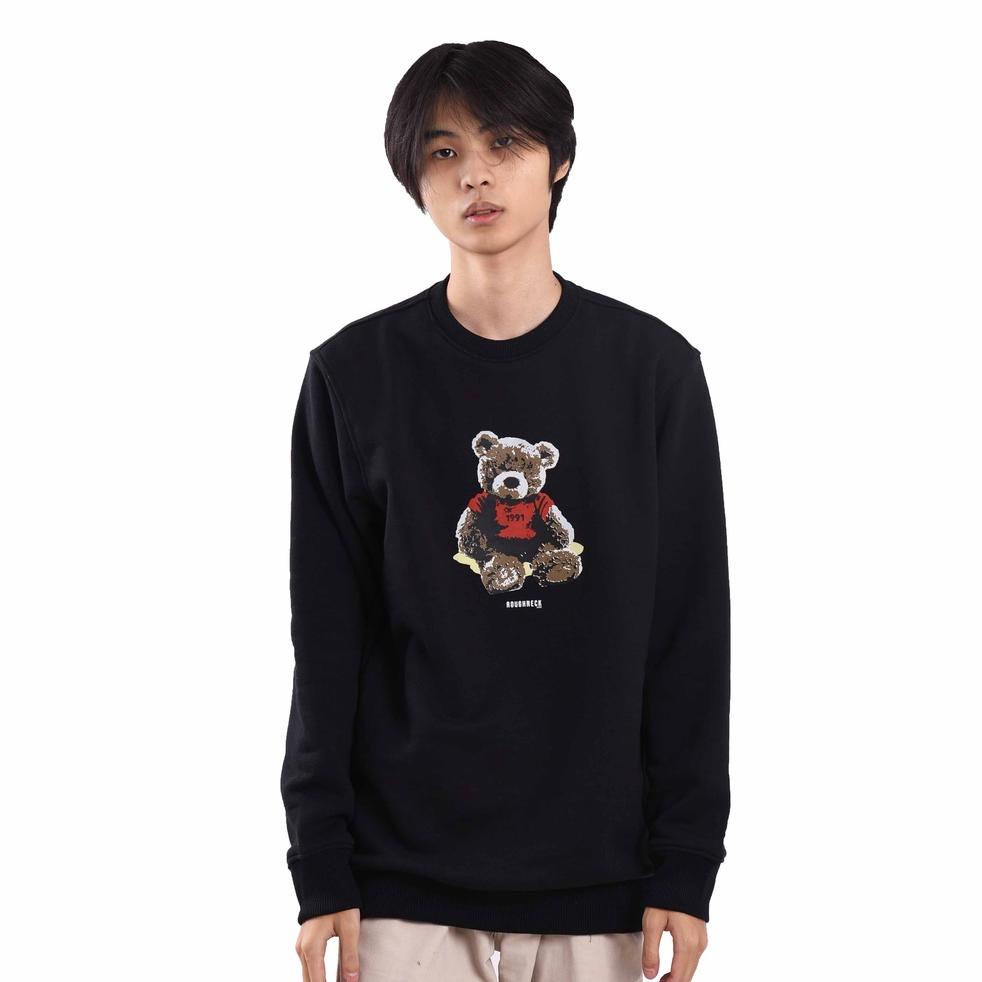 Best Product Roughneck SS143 Black Kiddy Joy Crewneck