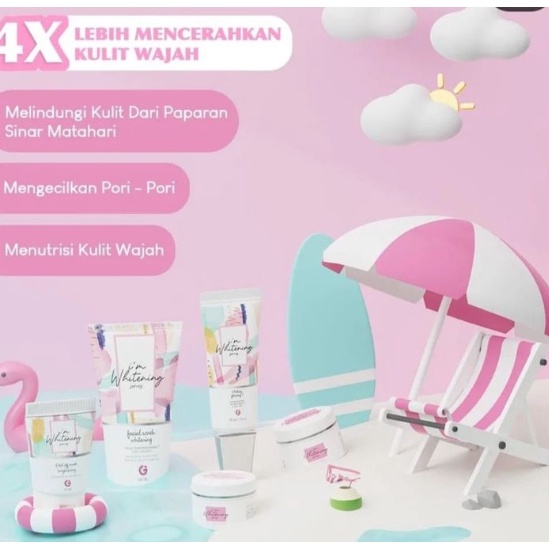 ♥ READY  Paket Whitening Glafidsya Skin Skincare by Medika Original / WHITENING / ACNE SERIES➲