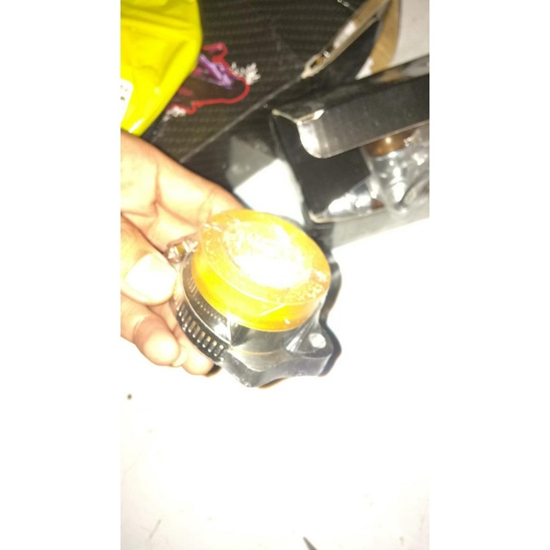 Manipul Karet Intek Manipol Intake Sambungan Manifold Leher Angsa Maniful Penyambung Karbu Gl Pro GL Ukuran 28 26