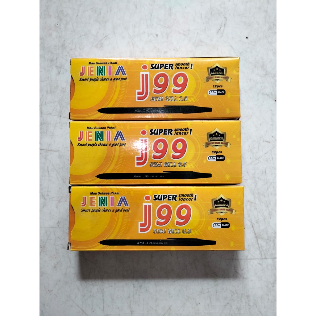 

Pulpen Jenia J99 Hitam (per lsn)
