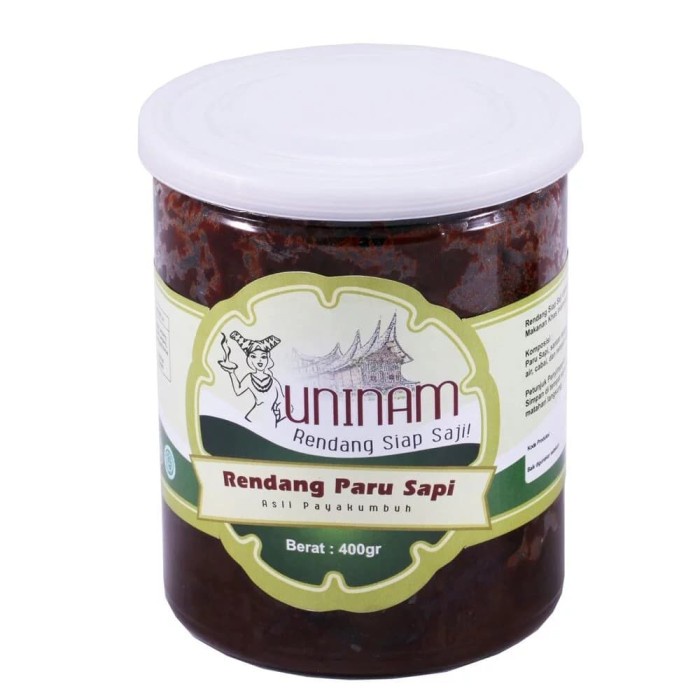 

RENDANG PARU SAPI KEMASAN UNINAM
