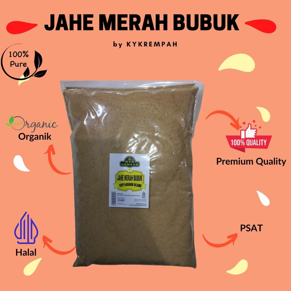 

Star 6.6 Jahe Merah Bubuk [100 gram], Tanpa Gula & Murni