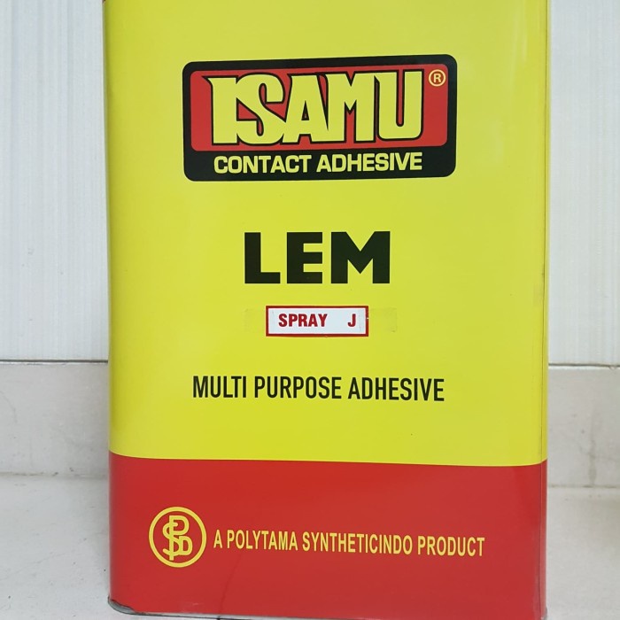 

Terlaris Lem Kuning Spray - Isamu Spray J. 12Kg