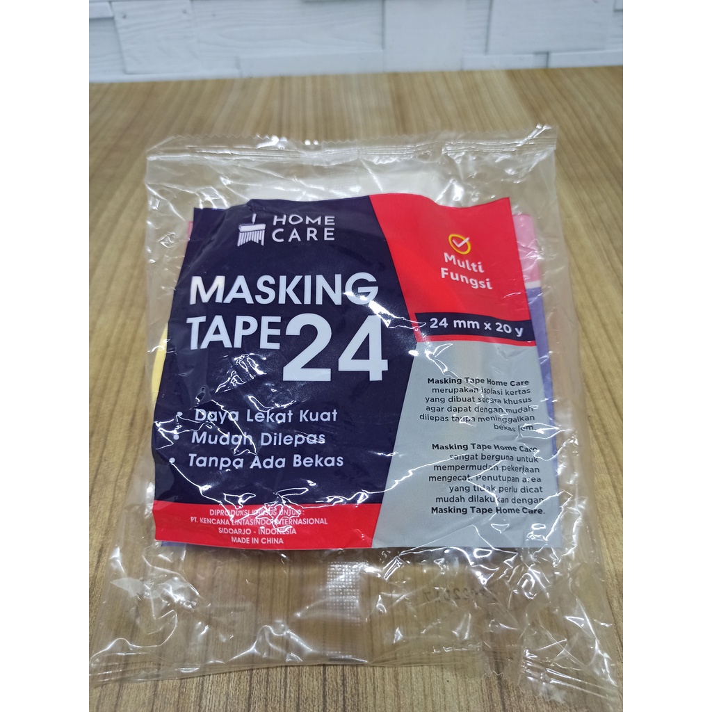 

SELOTIP ISOLASI HOME CARE KERTAS MASKING TAPE - 2 INCH LAKBAN KERTAS MURAH