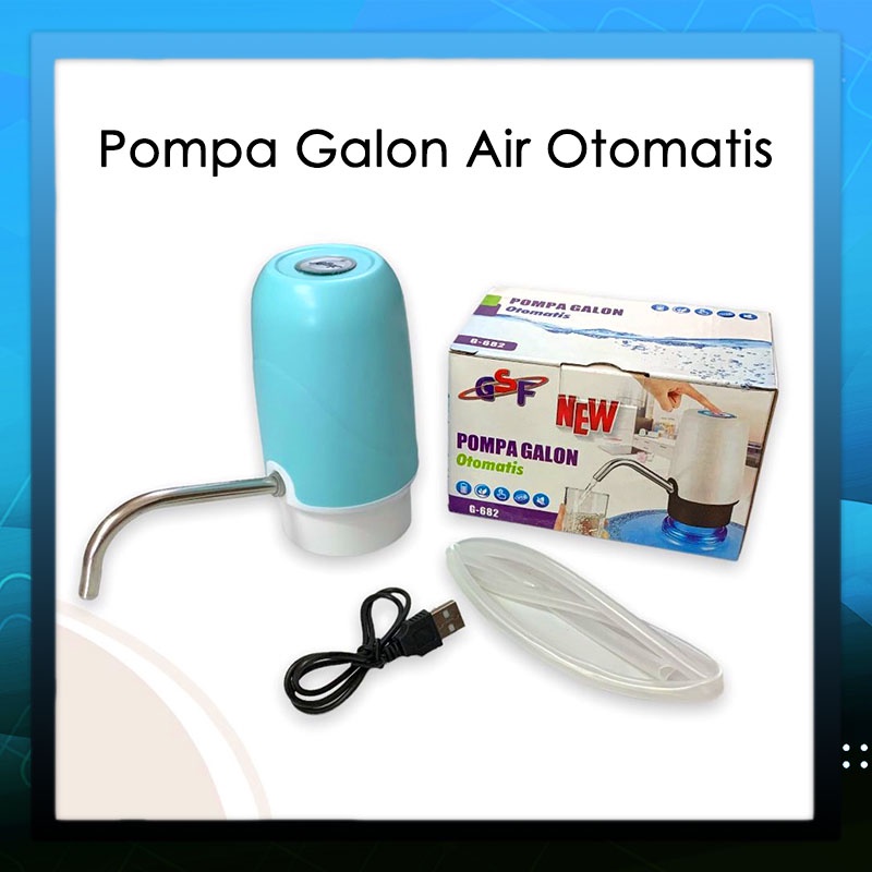 Jual Pompa Galon Air Charger Gsf Electric Water Pump Usb Cable Pompa Galon Elektrik