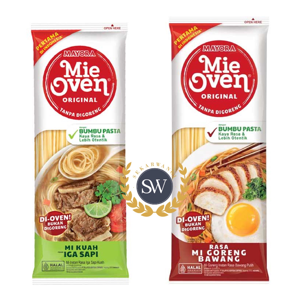 

Mie Oven - Per 6 PCS - Berat 71gr
