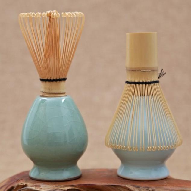 Matcha Chasen Stand Pot - Standing untuk Matcha Chasen Whisk