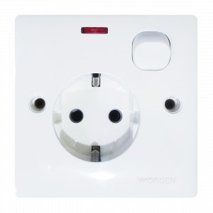 MG8886 Saklar Engkel + Stop Kontak IB/InBow Morgen