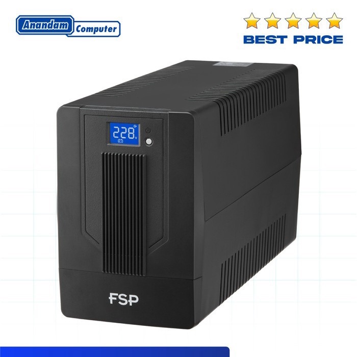 FSP UPS iFP 2K 2000VA 1200Watt AVR Soket Universal Simulated Sinewave