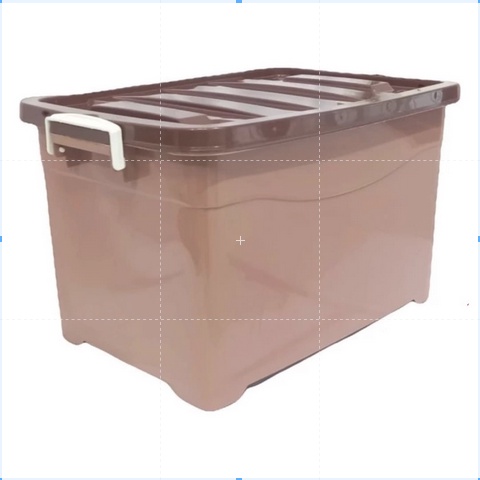 Container Box Besar 70 Liter Storage Box + Roda/Container Box Plastik/Box Container - GOJEK/GRAB