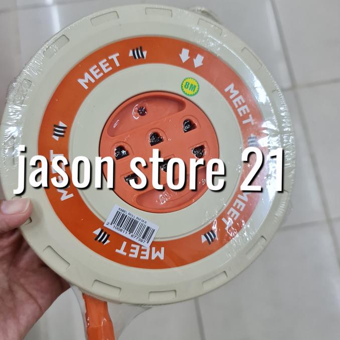 Terlaris Terminal Saklar 8 Meter/Colokan Listrik/Colokan 3 Lubang (8 Meter)